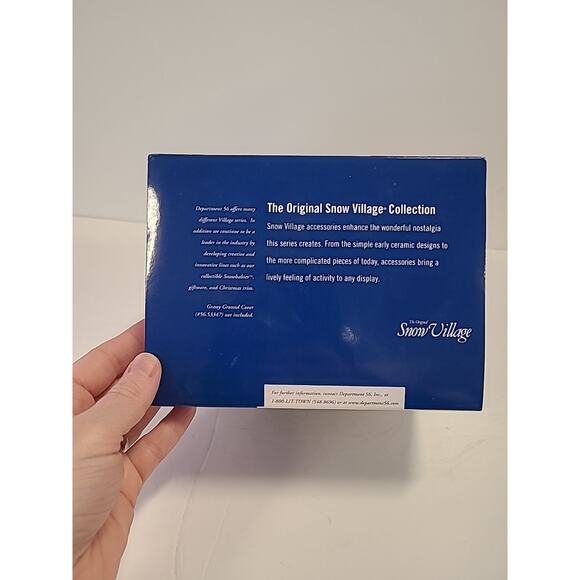 Dept 56 Accessories Ben And Buddy's Lemonade Stand Ceramic Snow Village 55144 - Picture 9 of 11